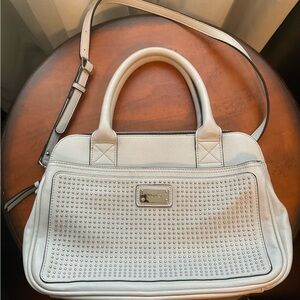 Nine West Studded Gray Handbag